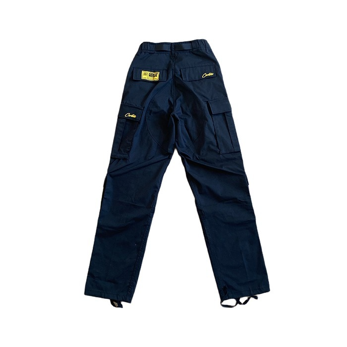 Corteiz Bleu Marine Jaune Cargo