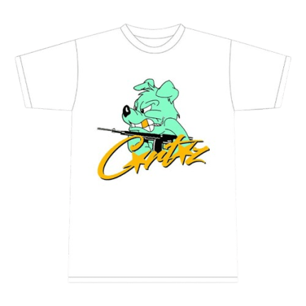 White T Shirt Corteiz K9